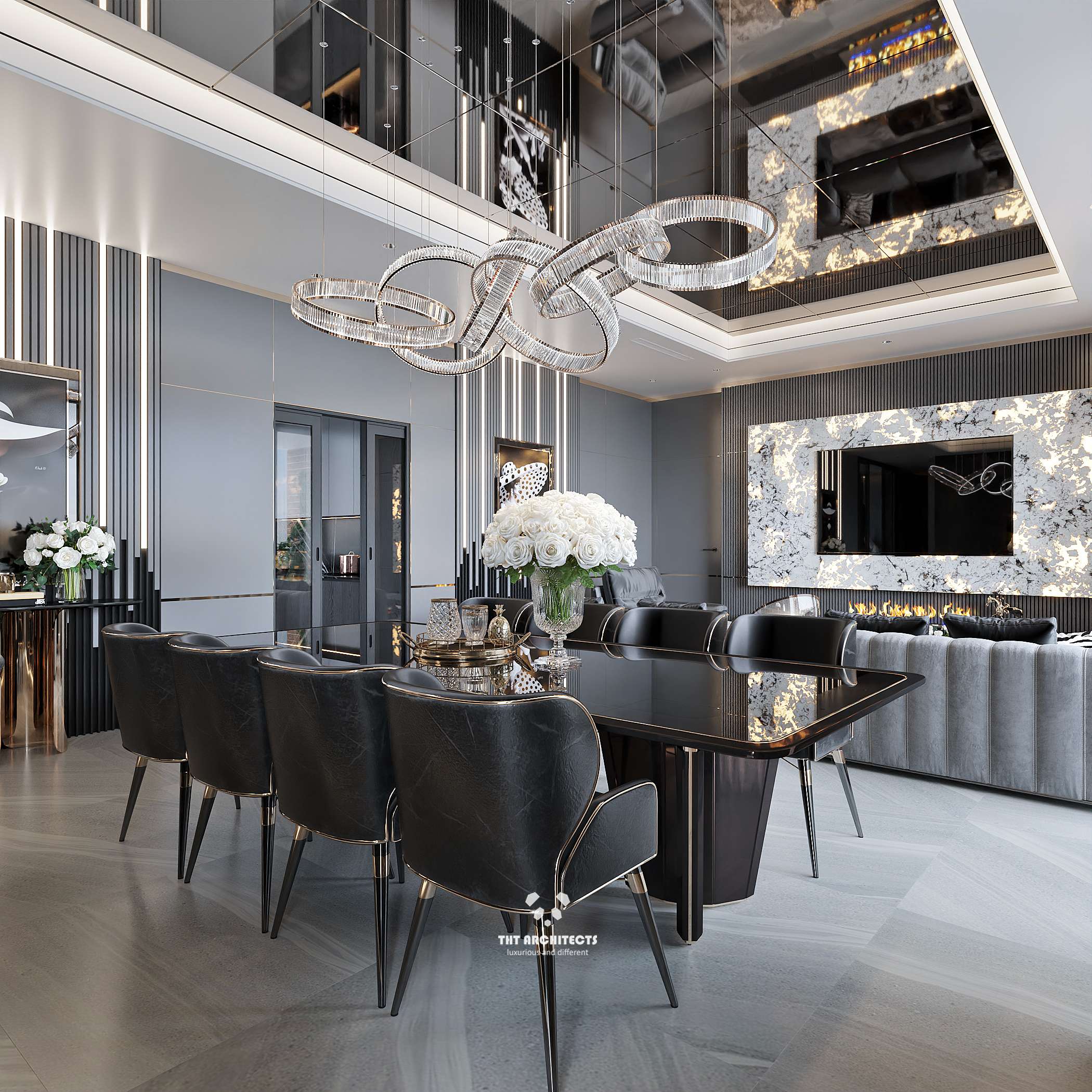 tht arichitects - Chung cư Define - P KHACH BEP - 13
